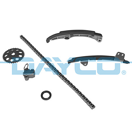 Chit lant de distributie Timing set chain + sprocket TOYOTA AYGO AYGO/HATCHBACK IQ YARIS YARIS/HATCHBACK 1.0/1.0LPG/1.3 08.99- DAYCO DAYKTC1097