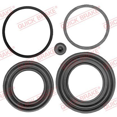 Kit reparare etrier Fata Dreapta/Stanga diametru piston: 40 AUDI 100 C3 200 C3 80 B4 90 B3 CABRIOLET B3 COUPE B3 CITROEN C5 III C6 C8 FIAT ULYSSE 1.9D-3.0 08.83- QUICK BRAKE QB114-0203