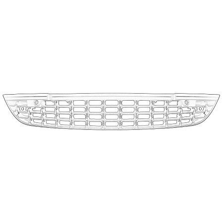 Grila ventilatie, bara protectie Acoperire bara fata Fata Inferior cu gauri pentru senzorii de parcare plastic negru  OPEL ASTRA J ASTRA J GTC 09.09- 12.09-09.12 OE OPEL 13297795