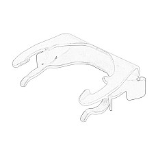 Colier, sistem de esapament Element de montare a sistemului de evacuare partea de prindere MERCEDES E W210 E T-MODEL S210 G W463 M W163 S W220 2.2D/2.7D/3.2D 06.98-08.05 OE MERCEDES 000 993 26 15