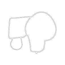 Garnitura, pompa de apa Water pump gasket BMW 1 E81 1 E82 1 E87 1 E88 3 E90 3 E91 3 E92 3 E93 5 E60 5 E61 5 F10 5 F11 5 GRAN TURISMO F07 7 F01 F02 F03 2.0D/3.0D 06.04-02.17 OE BMW 11 51 7 805 190