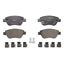 Set placute de frana Fata cu suplimente FIAT DOBLO DOBLO/MINIVAN IDEA SIENA OPEL ADAM CORSA D 1.0-1.9D 11.00- BRECK 23982 00 702 10