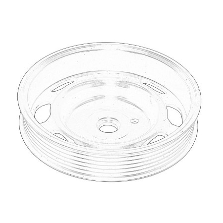 Fulie curea, arbore cotit Crankshaft pulley AUDI A2 SEAT ALTEA ALTEA XL AROSA CORDOBA CORDOBA VARIO IBIZA III IBIZA IV IBIZA IV SC IBIZA IV ST LEON TOLEDO II SKODA FABIA I FABIA II 1.4/1.4LPG/1.6 10.97- OE VW 036 105 255C