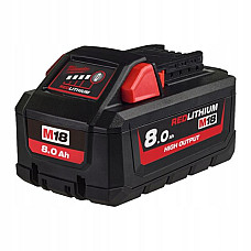 Acumulatori Battery 18V 8Ah number of batteries: 1pcs Li-Ion weight: 1100g MILWAUKEE 4932471070