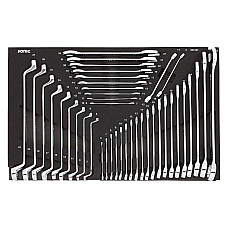 Unelte (inserturi) pentru carucioare Introduceti tava cu instrumente pentru carucior setul de instrumente 41 szt. dimensiune cartus: 570x370 mm SONIC 604101