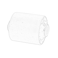 Suport, ax Silentiu in suspensie cabina 165/635x80 MAN TGA TGS I TGX I SCANIA 4 PGRT 05.95- OE M.A.N. 85.96210.0019MAN