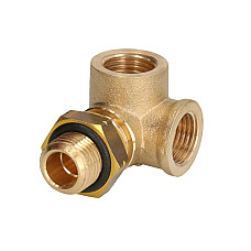 Cap de cuplare Montare TEKALAN Conector cu trei cai L M16x15 metal cantitate: 1buc 45  cu piulita SIRIT 274251615