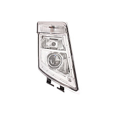 Far Lampa frontala Dreapta 2*LED/D2S/H7/PY21W manual fara motoras VOLVO FH FH16 FM FM II 09.05- GIANT 131-VT16312UR