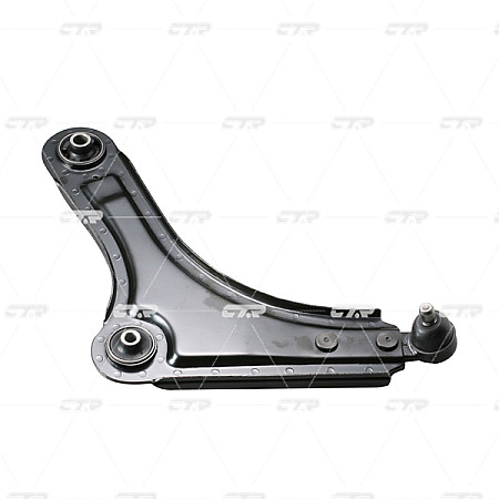 Brat, suspensie roata Front axle track control arm L transverse bottom/outside with a joint knuckle with sleeve DAEWOO NUBIRA 1.4-2.0 05.97- CTR CTRCQ0092L