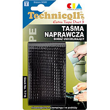 Banda adeziva 1buc culoare: negru lungime: 3m latime: 50mm impermeabil remediere uzura-dovada TECHNICQLL TE T-716