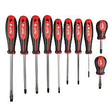 Set scule Set de surubelnite 10buc MILWAUKEE 4932471808