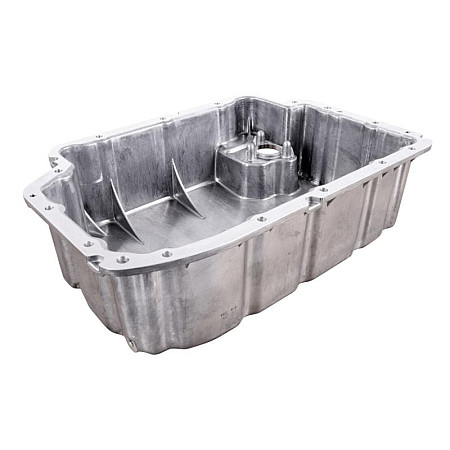 Baie de ulei lower part aluminium MERCEDES SPRINTER 35-T B906 SPRINTER 35-T B907 SPRINTER 35-T B907 B910 SPRINTER 3-T B906 SPRINTER 3-T B910 2.2D 06.06- VAICO V30-3542