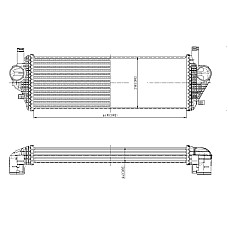 Etansare, intercooler Intercooler JEEP GRAND CHEROKEE GRAND CHEROKEE IV 3.0D 01.11- NRF NRF 309074