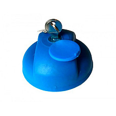 Buson rezervor camion din plastic albastru cu cheie AdBlue Kamar -  60mm