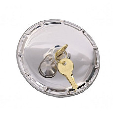 Buson rezervor camion din metal cromat cu cheie Kamar -  60mm