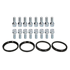 Trusa de montare a jantei de aliaj Fitting kit H 72x601 B M12x15x27 K19 1 kit / 4 wheels - B/N qty 16 MAK MAK 8000000601