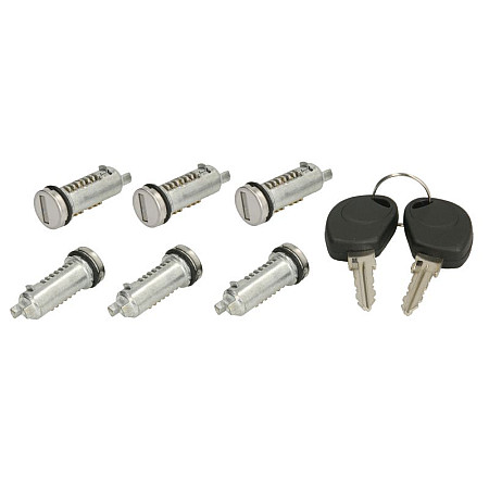 Blocaj volan Introducerea intrerupatorului de aprindere 2 chei si 6 inserturi pentru comutatorul de aprindere 2992551 IVECO DAILY II DAILY III 8140.23-F1CE0481E 05.99-07.07 OEM 2992551Z+L