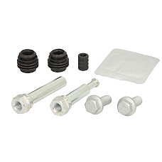 Set bucsi de ghidaj, etrier frana Kit reparare etrier Fata Dreapta/Stanga VOLVO XC70 II HYUNDAI H-1 CARGO H-1 TRAVEL SANTA FE IV SANTA FE IV/SUV KIA CARNIVAL III SORENTO III 1.6H-4.0 04.06- QUICK BRAKE QB113-0022X