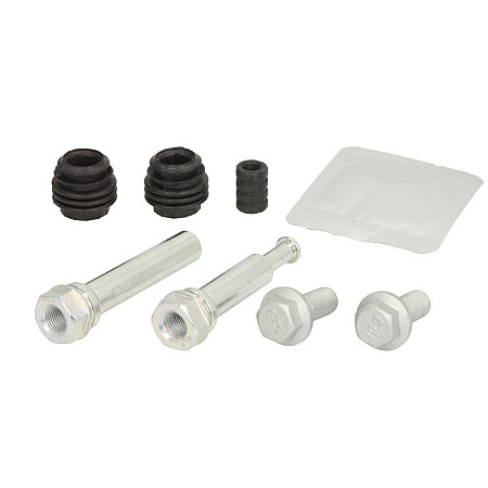 Set bucsi de ghidaj, etrier frana Kit reparare etrier Fata Dreapta/Stanga VOLVO XC70 II HYUNDAI H-1 CARGO H-1 TRAVEL SANTA FE IV SANTA FE IV/SUV KIA CARNIVAL III SORENTO III 1.6H-4.0 04.06- QUICK BRAKE QB113-0022X