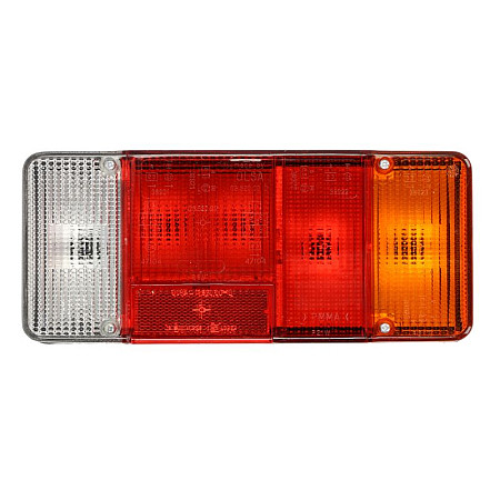 Stop spate Rear lamp R P21W/R5W with indicator reversing light with stop light parking light reflector connector: 10PIN + 2PIN  IVECO EUROCARGO I-III 01.91-09.15 OLSA OL1.44.056.00