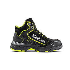 Protectia picioarelor SPARCO incaltaminte de protectie ALLROAD marime: 40 categorie de protectie: S3 SRC material: microfibra / nailon culoare: galben/negru botul: compozit SPARCO TEAMWORK 07529 NRGF/40