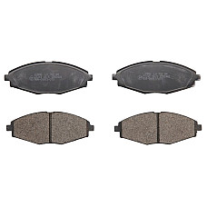 Set placute de frana Fata CHEVROLET CAMARO MATIZ SPARK DAEWOO LANOS MATIZ FSO MATIZ 0.8-6.2 05.97- BRECK 23241 00 702 00