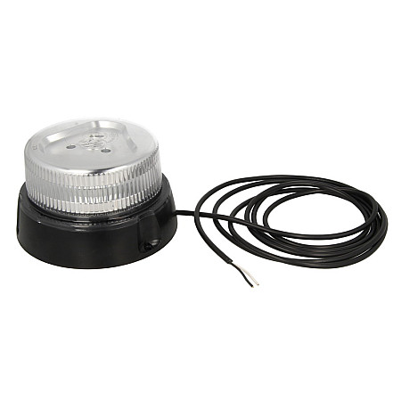 Girofar Rotating beacon yellow 12/24V LED 3-Point fitting no plug one program cable length 3m WAS 866.10 W126