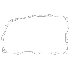 Garnitura, vana ulei cutie viteza automata Gearbox hydraulic filter gasket/seal Automatic CHRYSLER 300C DODGE CHALLENGER CHARGER DURANGO 3.6 01.11- CHRYSLER 52854760AA