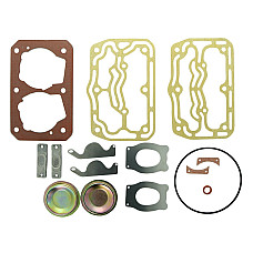 Set de reparaie, compresor aer comprimat Kit reparare compresor WABCO potriveste 412 442 000 412 442 001 RVI MOTO-PRESS RMPSW21.4