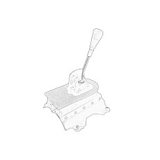 Levier de schimbare viteze Gear change lever shifter 5-gears FIAT GRANDE PUNTO 10.05- OE FIAT 50293790