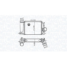Intercooler, compresor Intercooler NISSAN QASHQAI II 1.2 11.13- MAGNETI MARELLI 351319205840