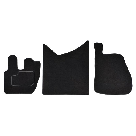 Covoras podea textil Floor mats Velours 3 pcs front/rear set colour neagra RVI PREMIUM 2 10.05- MAMMOOTH MMT A041 CAM120 PRM 01
