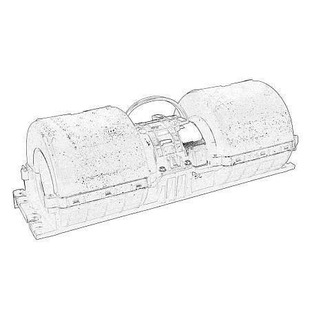 Ventilator, habitaclu Air blower  MASSEY FERGUSON 8650 8660 8680 8690 8727 8730 8732 8735 8737 8740 OE AGCO ACW1027750-MF