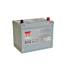 Acumulator Pornire Battery YUASA 12V 75Ah/650A YBX5000 Silver High Performance SMF R+ standard 269x174x223 B9 - fitting flange 29 mm starting YUASA YBX5068