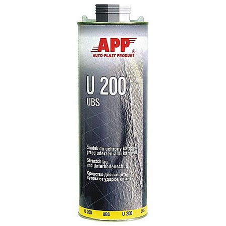 Protectie impotriva coroziunii Sigiliu de sub corp protectie U200 1l destinat pentru caroserie culoare gri tip pulverizare pistol utilizarea mers APP 80050102