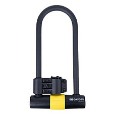 Anti-furt MAGNUM U-lock colour neagra/yellow 345mm x 177mm mandrel 16mm OXFORD LK224