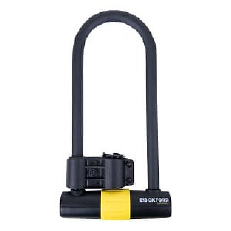 Anti-furt MAGNUM U-lock colour neagra/yellow 345mm x 177mm mandrel 16mm OXFORD LK224