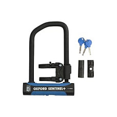 Anti-furt ulock Sentinel Pro colour neagra 260mm x 177mm mandrel 14mm OXFORD LK324