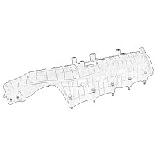 Colector de admisiune Colector de aspiratie OPEL ASTRA K INSIGNIA B INSIGNIA B GRAND SPORT ZAFIRA C 1.6D 02.13- OE OPEL 55503129