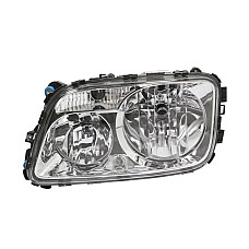 Far Lampa frontala Stanga H1/H7/PY21W/W5W electric manual fara motoras MERCEDES ACTROS MP2 / MP3 10.02- GIANT 131-MT10311UL