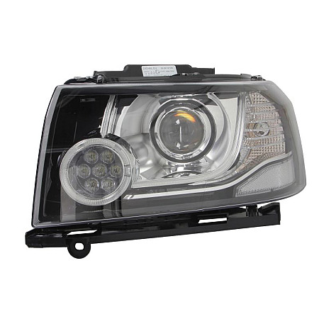 Far Lampa frontala Stanga HB3/LED electric cu motor cu lumina de pozitie LED LAND ROVER FREELANDER 2 LAND ROVER 08.10-10.14 VISTEON 20-201-01145