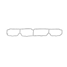 Garnitura, galerie admisie Suction manifold gasket CHRYSLER SEBRING DODGE AVENGER CALIBER JOURNEY JEEP COMPASS PATRIOT 1.8-2.4LPG 06.06- CHRYSLER 04884550AB