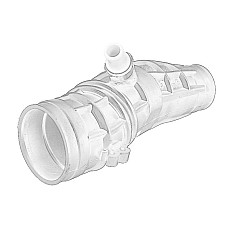 Furtun ear supraalimentare Tub de incarcare aer ALFA ROMEO 147 GT 1.9D 04.01-09.10 OE FIAT 46794405