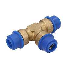 Cap de cuplare Montare TEKALAN Conector T cu trei cai 8mm/8mm/8mm metal cantitate: 1buc PNEUMATICS PNT8/8/8