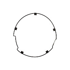 Suport, Diafragma roata Mounting ring for wheel cap 225 inch CLAMP CLL225H