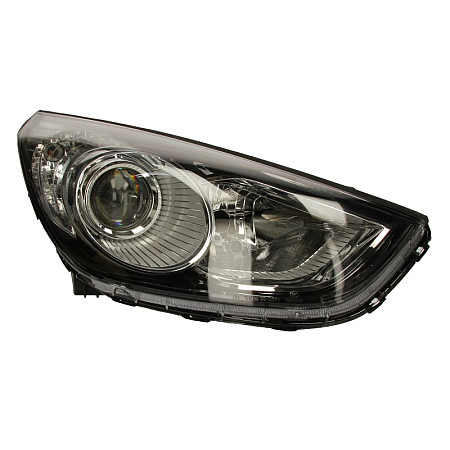 Far Lampa frontala Dreapta H7/H7 electric cu motor HYUNDAI IX35 01.10-09.13 TYC TYC 20-12371-05-2