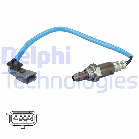 Sonda lambda 414mm BMW X3 F25 DACIA DOKKER DOKKER EXPRESS/MINIVAN DUSTER LODGY LOGAN II LOGAN MCV II SANDERO II RENAULT CAPTUR I CLIO IV 1.0-2.0D 03.12- DELPHI ES21088-12B1