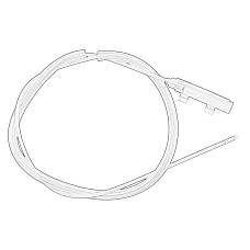 Centura/Grinda/Intarirea centurii Engine hood cable SEAT LEON 1.2-2.0D 05.05-08.13 OE SEAT 1P1 823 535