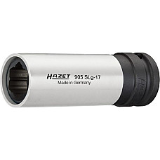 Tubulare si accesorii Tubulara impact Hexagonal 1/2 dimensiune metrica: 17mm pentru jante din aliaj pentru roti cu pereti subtiri lung lungime 85mm MERCEDES HAZET HAZ 905SLG-17