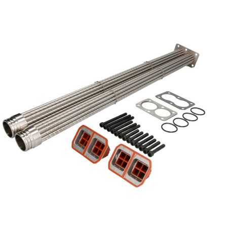 Radiator, recirculare gaze de esapament Set de reparatie recirculator de gaze 820mm EN 2 pcs of valves doar cartus kit de montare MAN TGL I TGM I D0836LFL40-D0836LFLAC 04.05- HIGHWAY 29031205HW